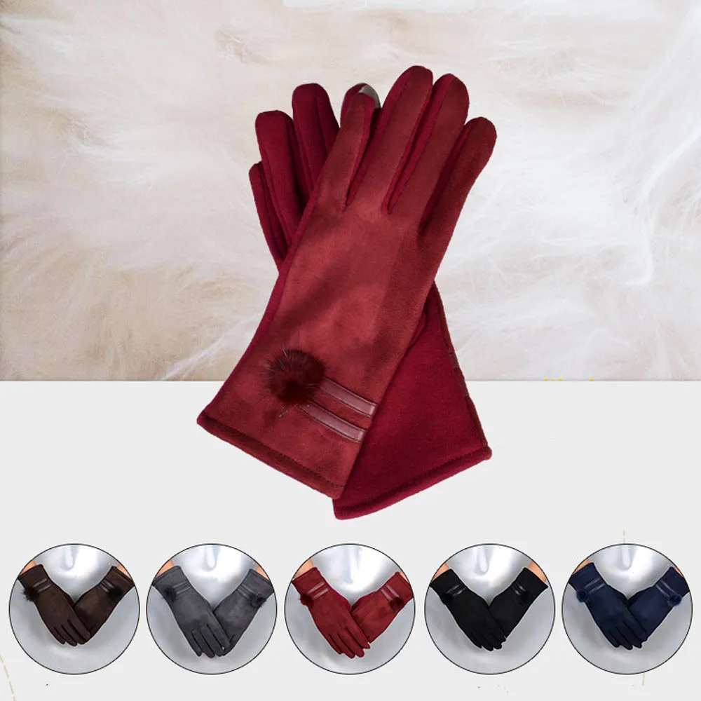 Women Gloves Winter Warm Soft Wrist Gloves Mittens Red Glove Female Mittens Gloves Elegant All Match Women Gloves Guantes Mujer
Women Gloves Winter Warm Soft Wrist Gloves Mittens Red Glove Female Mittens Gloves Elegant All Match Women Gloves Guantes Mujer