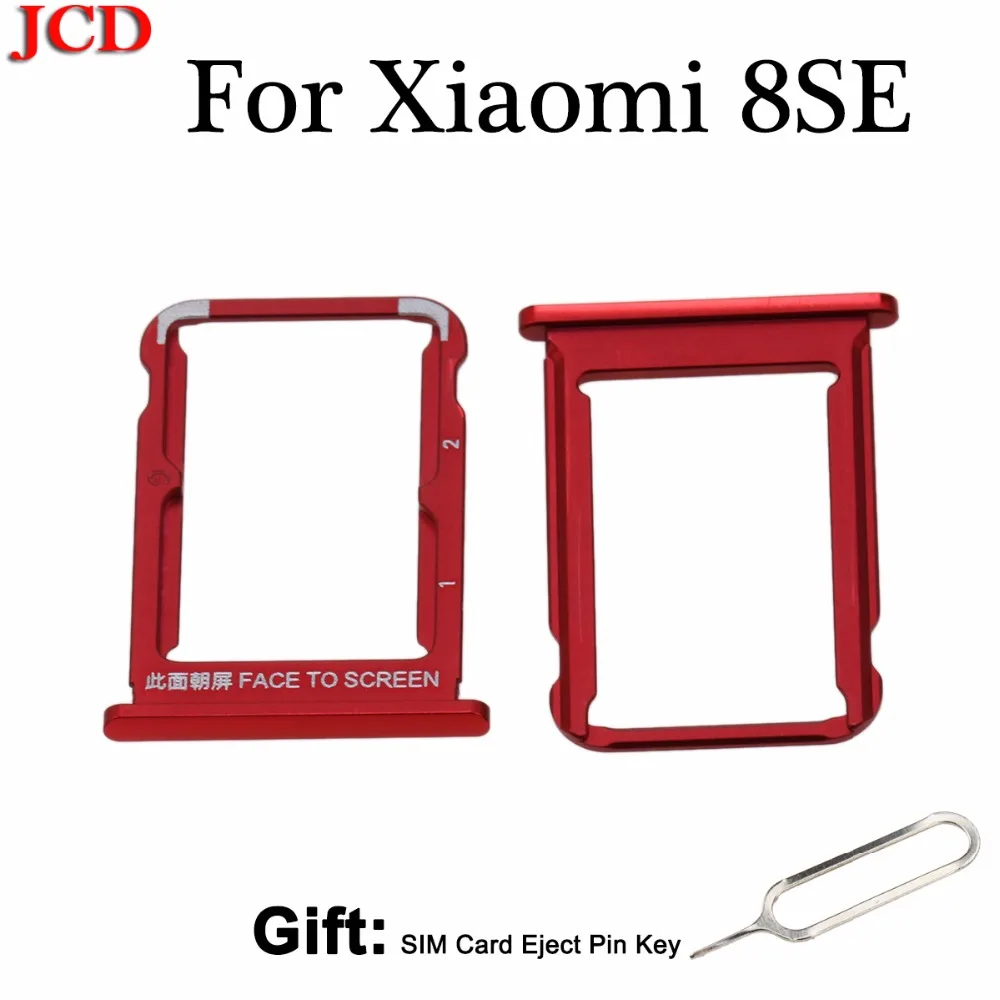 JCD For Xiaomi Mi 8 SE Card Tray Holder Micro SIM Nano SIM SD Card Card Slot Adapter Holder for Xiaomi 8SE Repair Spare Parts
JCD For Xiaomi Mi 8 SE Card Tray Holder Micro SIM Nano SIM SD Card Card Slot Adapter Holder for Xiaomi 8SE Repair Spare Parts