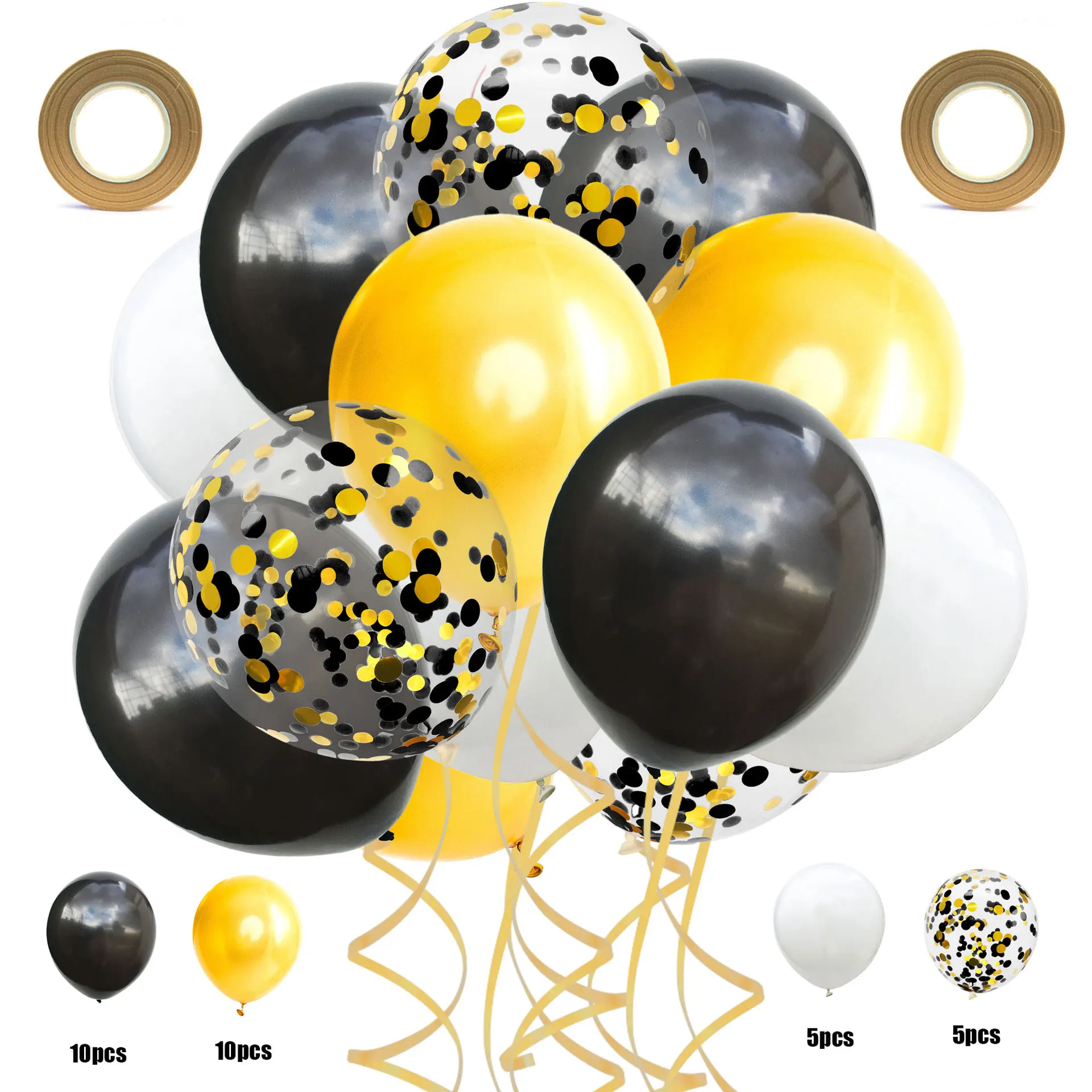 30pcs/set rose gold Balloon Confetti Set Birthday Party Balloon Anniversary Wedding Balloon Decoration Gift for Wedding Gues
30pcs/set rose gold Balloon Confetti Set Birthday Party Balloon Anniversary Wedding Balloon Decoration Gift for Wedding Gues