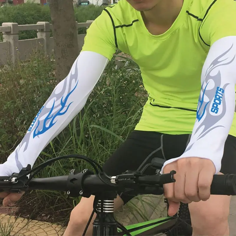 1 Pair Of Arm Warmers Cover Bike Breathable Arm Sleeves Cycling Sun UV Protector Men Women Bicycle Sunscreen Cuffs
1 Pair Of Arm Warmers Cover Bike Breathable Arm Sleeves Cycling Sun UV Protector Men Women Bicycle Sunscreen Cuffs
