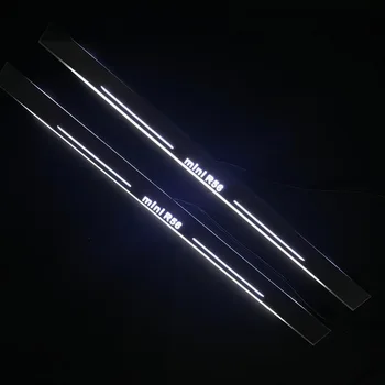 RQXR led stainless steel overlay acrylic door scuff for Mini R56 moving door sill plate lining decorative light,2pcs
RQXR led stainless steel overlay acrylic door scuff for Mini R56 moving door sill plate lining decorative light,2pcs