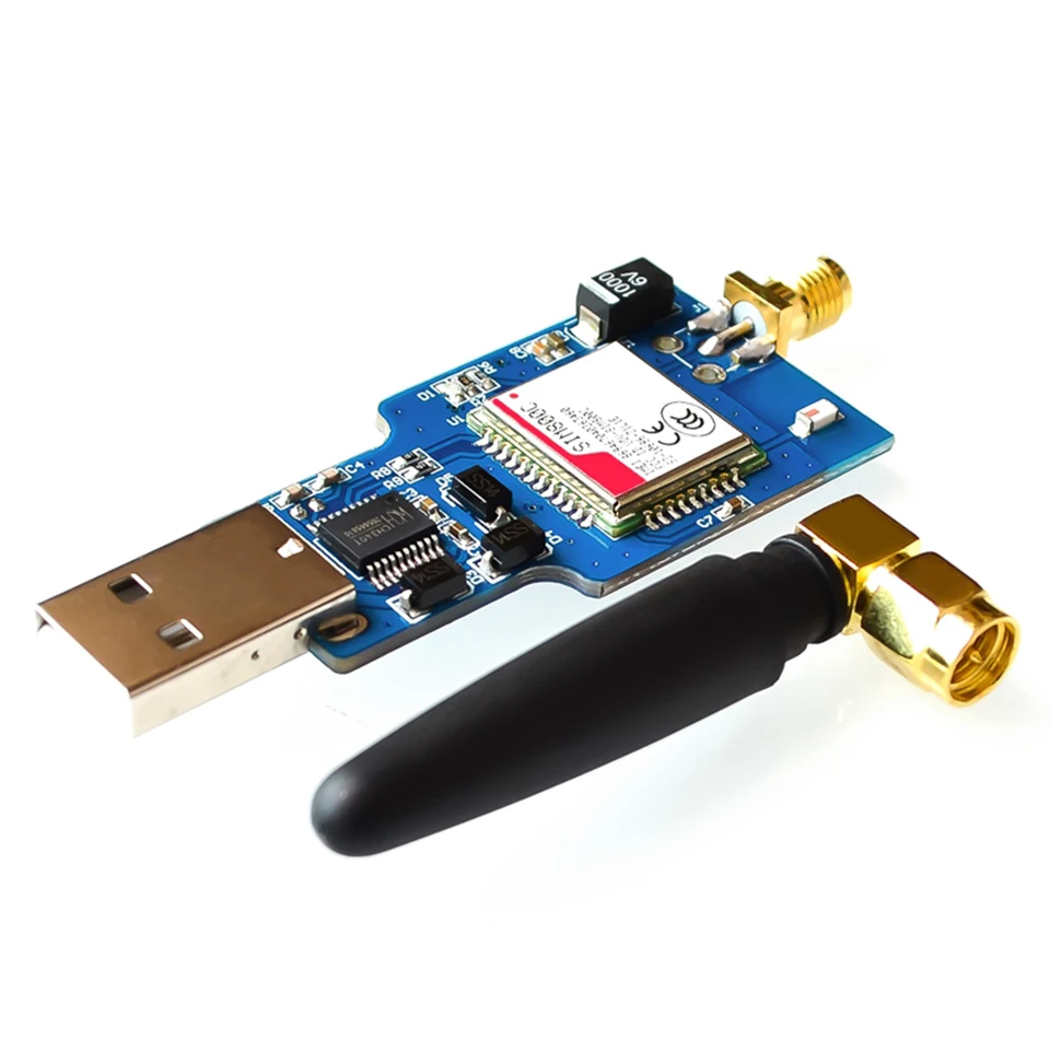 USB zu GSM Seriell GPRS Sim800C Modul Bluetooth Computer Steuerung + Ante r1e 1X 