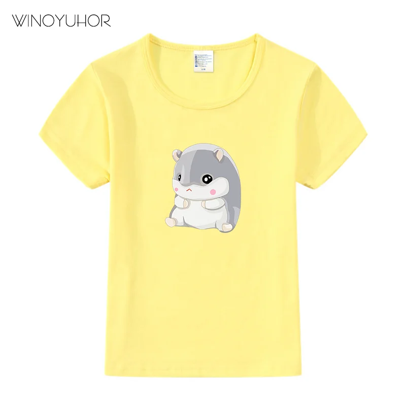 Cute Hamster Baby Clothing Lovely Cartoon Print Kids Baby Boy Tops Funny Short Sleeve T-Shirt Children Summer Tee
Cute Hamster Baby Clothing Lovely Cartoon Print Kids Baby Boy Tops Funny Short Sleeve T-Shirt Children Summer Tee