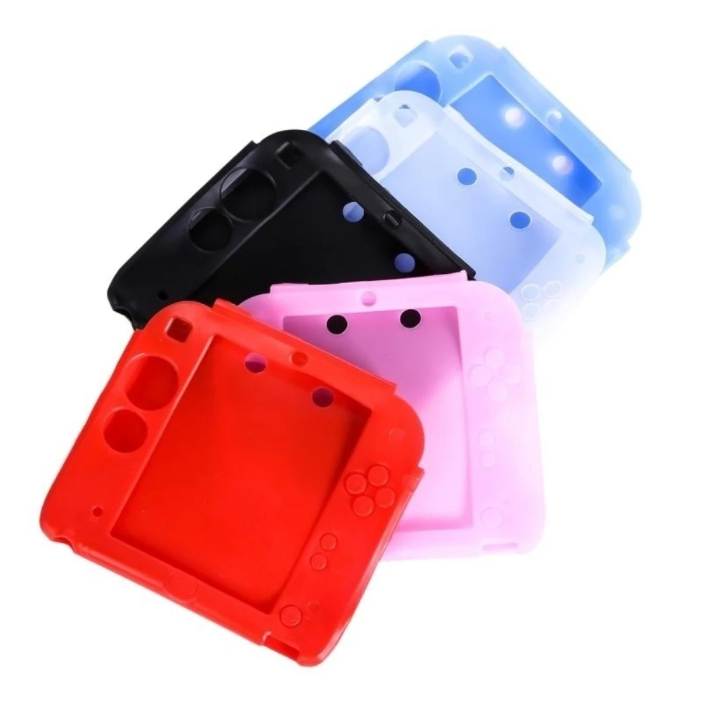 5 Color Shell Anti-fall Soft Comfortable Silicone Rubber Gel Skin Case Cover Skin Protective Case for Nintendo 2ds Accesssories
5 Color Shell Anti-fall Soft Comfortable Silicone Rubber Gel Skin Case Cover Skin Protective Case for Nintendo 2ds Accesssories