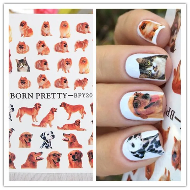 BORN PRETTY Cute Dog Water Decals Manicure Nail Art Transfer Stickers Tattoo Decoration Water Slide
BORN PRETTY Cute Dog Water Decals Manicure Nail Art Transfer Stickers Tattoo Decoration Water Slide