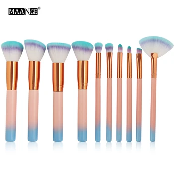 10pcs Makeup Brushes Set Foundation Powder Eye Shadow Blush Blending Contour Lip Fan Make Up Brush Kit Cosmetic Beauty Tool Kit
10pcs Makeup Brushes Set Foundation Powder Eye Shadow Blush Blending Contour Lip Fan Make Up Brush Kit Cosmetic Beauty Tool Kit