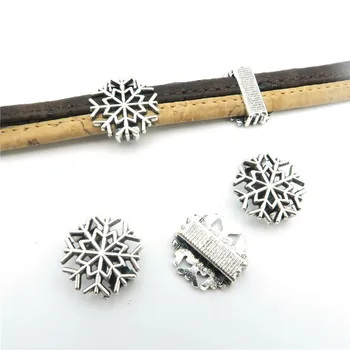 For 10mm flat leather slider Antique sliver snowflake slider jewelry finding supplies D-1-10-91
For 10mm flat leather slider Antique sliver snowflake slider jewelry finding supplies D-1-10-91