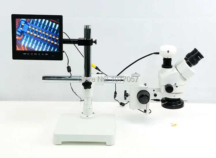 Best Sale,35X-225X HD Industry LCD AV Zoom Stereo Microscope + Boom Stand +AV camera + LED ringlight + 8 '' LCD screen
Best Sale,35X-225X HD Industry LCD AV Zoom Stereo Microscope + Boom Stand +AV camera + LED ringlight + 8 '' LCD screen