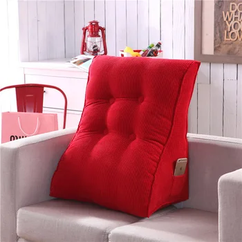 Chair Pad Triangular Large Cushion Pillow Backrest Waist Back Sofa Bed Comfortable Backrest Couch Pillows Decorative Sofa 6CU09
Chair Pad Triangular Large Cushion Pillow Backrest Waist Back Sofa Bed Comfortable Backrest Couch Pillows Decorative Sofa 6CU09