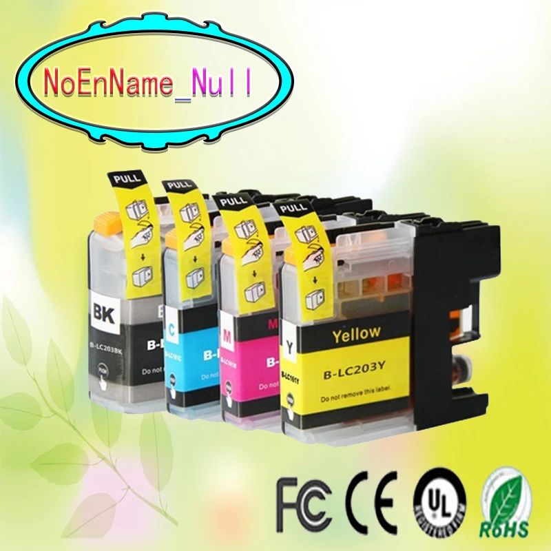 4PCS LC203 LC201 Compatible ink Cartridge For Brother MFC-J4620DW J480DW J485DW J880DW J885DW J5720DW inkjet printer
4PCS LC203 LC201 Compatible ink Cartridge For Brother MFC-J4620DW J480DW J485DW J880DW J885DW J5720DW inkjet printer