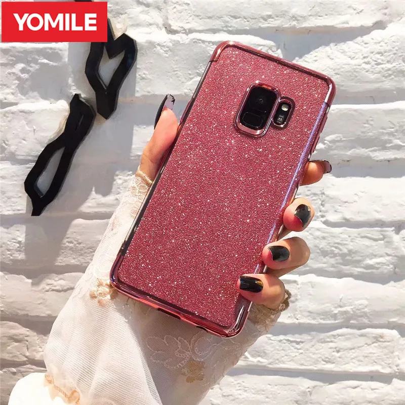 YOMILE Glitter Bling Phone Case For Samsung Galaxy S6 S7 Edge S8 S9 S10 Lite Plus Note 8 9 Case Plating Back Cover Soft TPU Capa
YOMILE Glitter Bling Phone Case For Samsung Galaxy S6 S7 Edge S8 S9 S10 Lite Plus Note 8 9 Case Plating Back Cover Soft TPU Capa