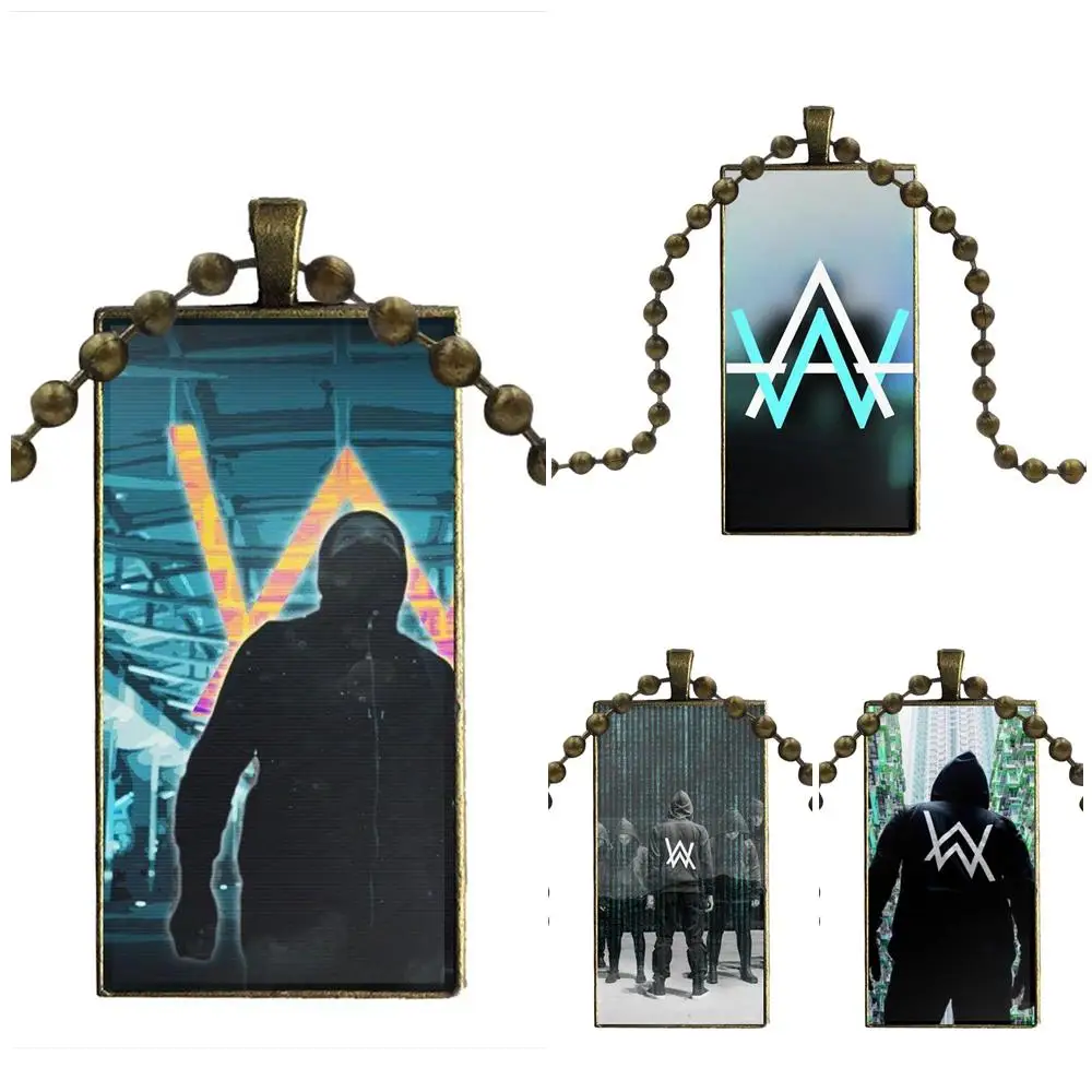 For Valentine'S Day Gift Alan Walker Faded Bronze Color Glass Cabochon With Rectangle Shaped Pendant Choker Necklace
For Valentine'S Day Gift Alan Walker Faded Bronze Color Glass Cabochon With Rectangle Shaped Pendant Choker Necklace
