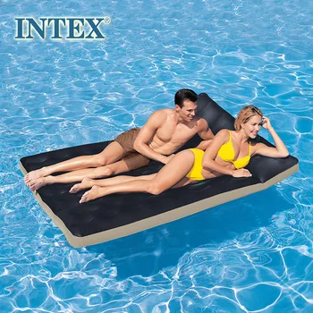 INTEX luxury striped double air mattress tent camping big air cushion built-in pillow 68799
INTEX luxury striped double air mattress tent camping big air cushion built-in pillow 68799