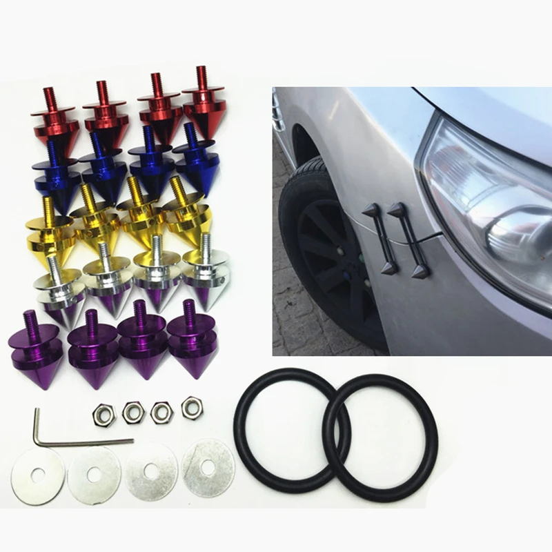Car surrounded by reinforcement screws / Universal front bar quick-release fixing clip / Conical anti-collision buckle
Car surrounded by reinforcement screws / Universal front bar quick-release fixing clip / Conical anti-collision buckle