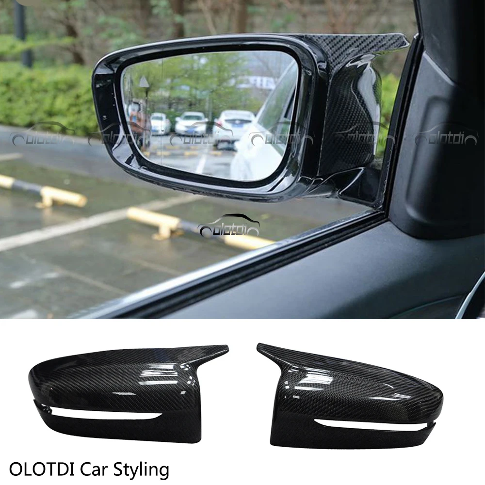 Streamlined Style Car Styling Carbon Fiber Rear View Cover Side Mirror Cap Replacement For BMW G30 G31 LHD
Streamlined Style Car Styling Carbon Fiber Rear View Cover Side Mirror Cap Replacement For BMW G30 G31 LHD