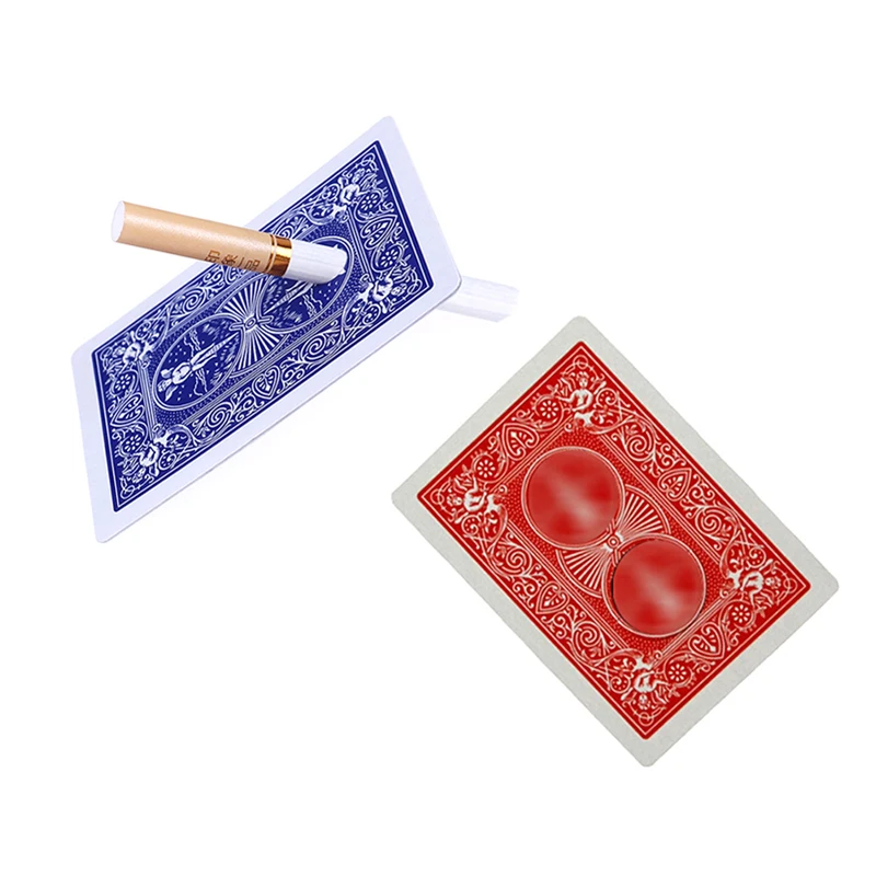 1Pcs Cigarette Thru Through Card Close Up Magic Tricks For Professional Magician Magic Illusions Stage Truco De Magia Easy To Do
1Pcs Cigarette Thru Through Card Close Up Magic Tricks For Professional Magician Magic Illusions Stage Truco De Magia Easy To Do