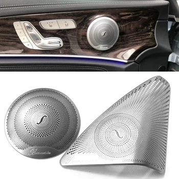 For Mercedes Benz New C Class W205 2015-2017 Car-styling stainless steel Car Door Audio Speaker Decorative Cover Trim 3D sticker
For Mercedes Benz New C Class W205 2015-2017 Car-styling stainless steel Car Door Audio Speaker Decorative Cover Trim 3D sticker