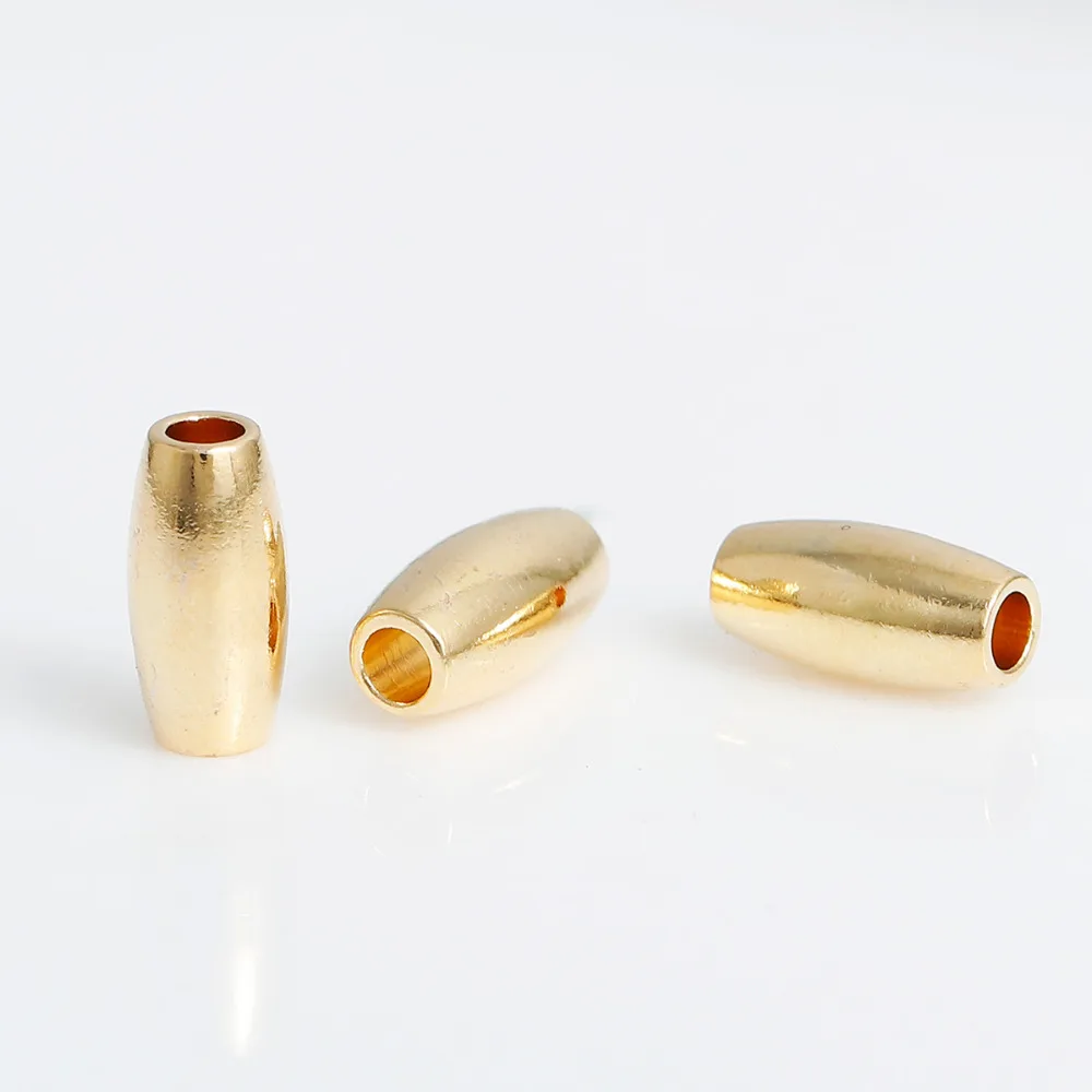 DoreenBeds Copper Spacer Beads Oval Gold Filled Beds DIY Findings About 8mm( 3/8") x 4mm( 1/8"), Hole: Approx 1.9mm, 5 PCs
DoreenBeds Copper Spacer Beads Oval Gold Filled Beds DIY Findings About 8mm( 3/8") x 4mm( 1/8"), Hole: Approx 1.9mm, 5 PCs