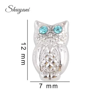 F423 Zinc Alloy Owl Charms Floating Locket Charms For Glass Living Memory Locket 12*7mm
F423 Zinc Alloy Owl Charms Floating Locket Charms For Glass Living Memory Locket 12*7mm