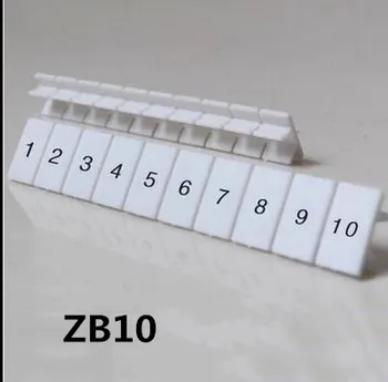 ZB10 Din Rail Terminal Blocks Maker Strips with Numbers Printed, Suit UK10N UK16N UK35 free shipping
ZB10 Din Rail Terminal Blocks Maker Strips with Numbers Printed, Suit UK10N UK16N UK35 free shipping