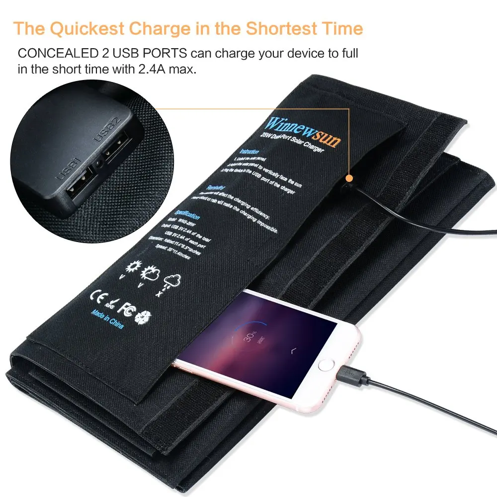 Portable 21W Folding Solar Panel Charger Mobile Power Bank for Phone Batter 5V USB Outdoor Charging Devices Efficient
Portable 21W Folding Solar Panel Charger Mobile Power Bank for Phone Batter 5V USB Outdoor Charging Devices Efficient