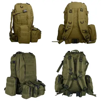 Large Capacity Waterproof Nylon Outdoor Military Rucksacks Backpack Hike Camping Bag New Style 50L 2019 High Quality
Large Capacity Waterproof Nylon Outdoor Military Rucksacks Backpack Hike Camping Bag New Style 50L 2019 High Quality