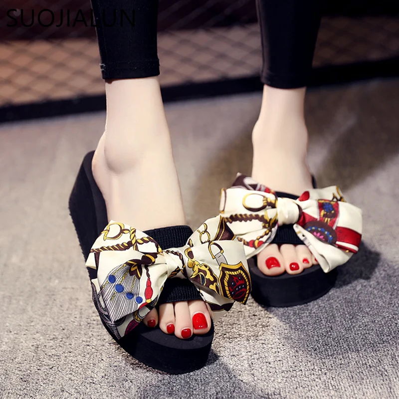 SUOJIALUN Women Bow Summer Sandals Slipper Indoor Outdoor Flip-flops Beach Sandals Shoes Female Casual EVA Women Slipper
SUOJIALUN Women Bow Summer Sandals Slipper Indoor Outdoor Flip-flops Beach Sandals Shoes Female Casual EVA Women Slipper