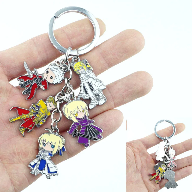 Anime Game Manga Fate Keychain Keyring 5 in 1 set Alloy Metal Pendants Cartoon Key Ring Cosplay Accessories Collection Gift New
Anime Game Manga Fate Keychain Keyring 5 in 1 set Alloy Metal Pendants Cartoon Key Ring Cosplay Accessories Collection Gift New