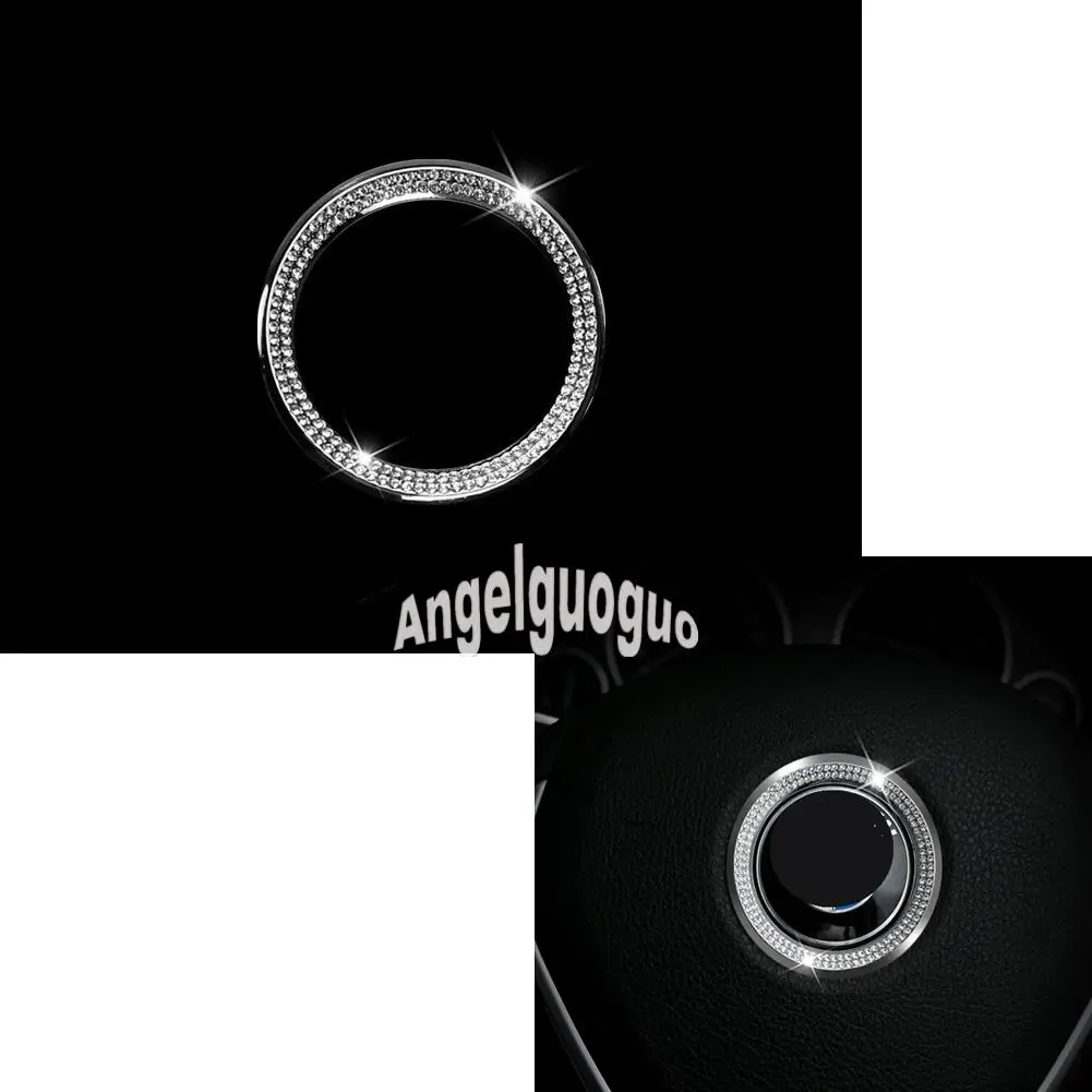 Crystal Rhinestone For Car Steering Wheel Center Decoration Ring Cover modified for BMW 1 Series new 3 Series GT5 X1 X3 X5 X6
Crystal Rhinestone For Car Steering Wheel Center Decoration Ring Cover modified for BMW 1 Series new 3 Series GT5 X1 X3 X5 X6
