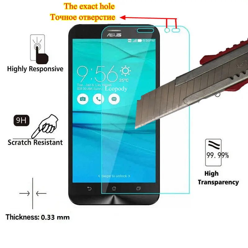 For ASUS ZB551KL Tempered Glass Screen Protector For ASUS Zenfone Go TV ZB551KL 551 KL X013D X013DB X013DA SKLO GLAS an mobil
For ASUS ZB551KL Tempered Glass Screen Protector For ASUS Zenfone Go TV ZB551KL 551 KL X013D X013DB X013DA SKLO GLAS an mobil
