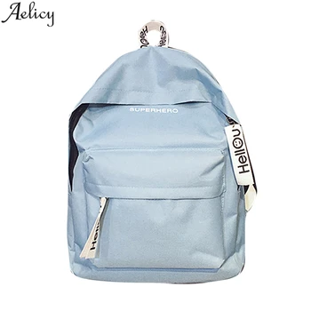 Aelicy Girl's Hiking Letter Print Canvas Backpack Large Capacity Bag Couple Traveling School Backpack Mochila Rucksack New
Aelicy Girl's Hiking Letter Print Canvas Backpack Large Capacity Bag Couple Traveling School Backpack Mochila Rucksack New