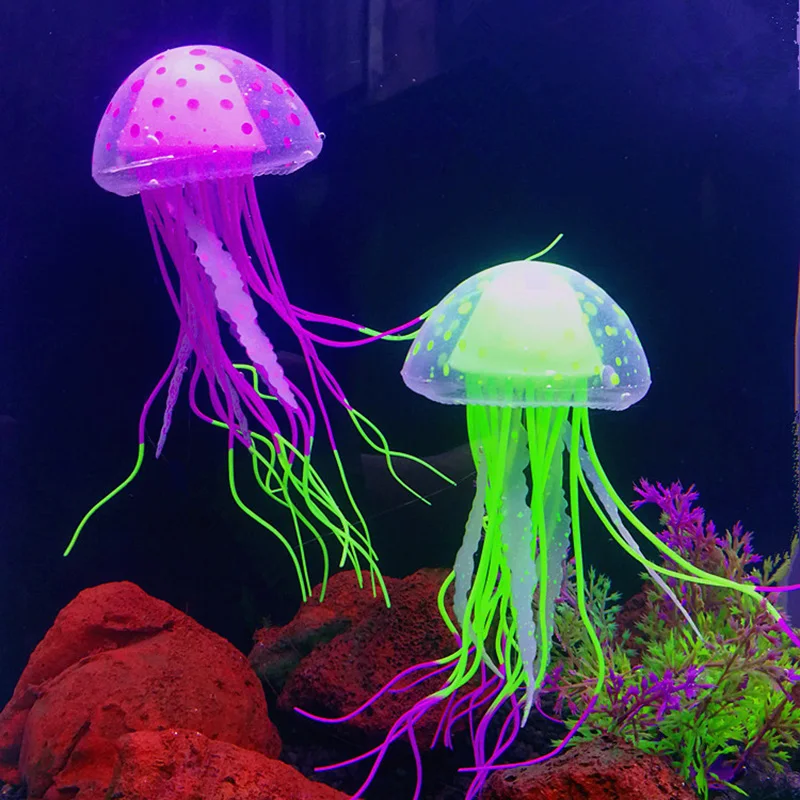 Fluorescent Jellyfish Fish Tank Decoration Authentic Simulation Trumpet Goldfish Decor For The Aquarium Fake Fish
Fluorescent Jellyfish Fish Tank Decoration Authentic Simulation Trumpet Goldfish Decor For The Aquarium Fake Fish