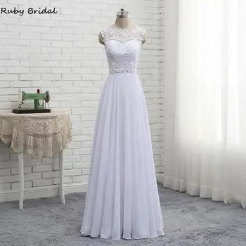 2019 New Arrival Long Vestidos De Noiva A-line White Chiffon Lace Wedding Dresses Free Shipping Beach Wedding Party Gown PW911
2019 New Arrival Long Vestidos De Noiva A-line White Chiffon Lace Wedding Dresses Free Shipping Beach Wedding Party Gown PW911
