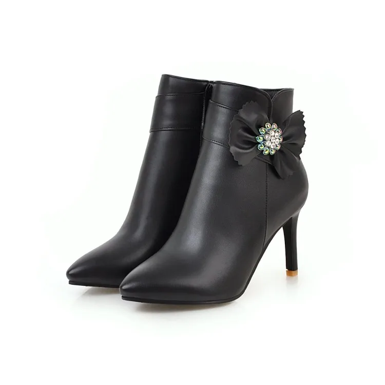 Big Size 9 10 17 boots women shoes ankle boots for women ladies boots Bow is sweet tall heel
Big Size 9 10 17 boots women shoes ankle boots for women ladies boots Bow is sweet tall heel