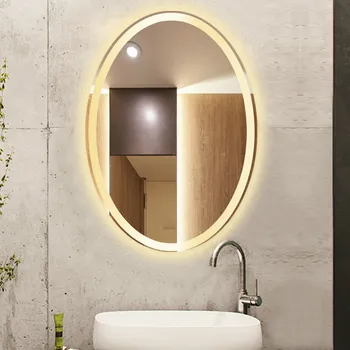 Bathroom Oval Mirror Lamp Led Bar Mirror Light Dressing Room Touch switch Led Wall Sconce Toilet Makeup Mirror Led wall light
Bathroom Oval Mirror Lamp Led Bar Mirror Light Dressing Room Touch switch Led Wall Sconce Toilet Makeup Mirror Led wall light