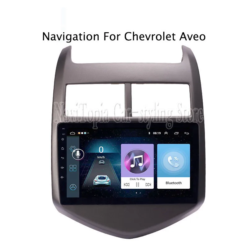 NaviTopia 9inch 3G RAM Radio Stereo for Chevrolet Aveo/Sonic 2011 2012 2013 Android 8.1 Auto Car DVD Multimedia GPS Navigation
NaviTopia 9inch 3G RAM Radio Stereo for Chevrolet Aveo/Sonic 2011 2012 2013 Android 8.1 Auto Car DVD Multimedia GPS Navigation