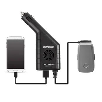 DJI MAVIC 2 Car fast Charger for DJI Mavic 2 Battery and Remote Control Drone Accessories USB Port Charging for smart Phone
DJI MAVIC 2 Car fast Charger for DJI Mavic 2 Battery and Remote Control Drone Accessories USB Port Charging for smart Phone