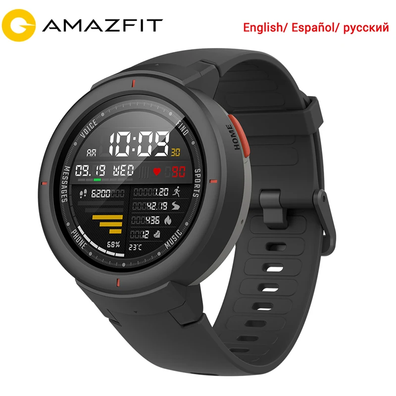 Original Xiaomi Huami AMAZFIT Verge 3 GPS Smart Watch IP68 Screen Heart Rate Answer Calls Smartwatch Multi Sports for MI MI8
Original Xiaomi Huami AMAZFIT Verge 3 GPS Smart Watch IP68 Screen Heart Rate Answer Calls Smartwatch Multi Sports for MI MI8