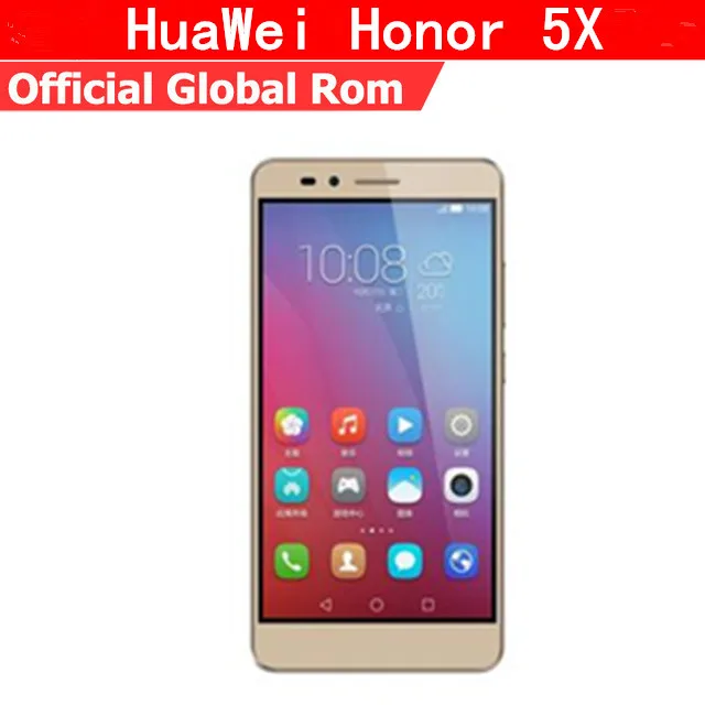 Original HuaWei Honor 5X Play 4G LTE Mobile Phone Snapdragon Android 5.1 5.5" FHD 1920X1080 3GB RAM 16GB ROM 13.0MP Fingerprint
Original HuaWei Honor 5X Play 4G LTE Mobile Phone Snapdragon Android 5.1 5.5" FHD 1920X1080 3GB RAM 16GB ROM 13.0MP Fingerprint