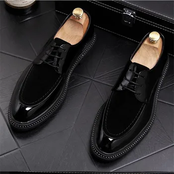 2019 Fashion British Style High Quality Genuine Leather Men Oxfords ,Lace-Up Business Men Shoes Men Dress Shoes Wedding Shoes
2019 Fashion British Style High Quality Genuine Leather Men Oxfords ,Lace-Up Business Men Shoes Men Dress Shoes Wedding Shoes