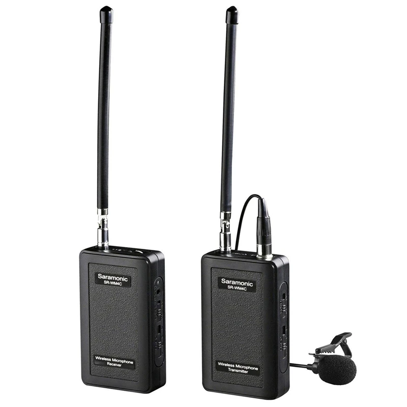 AABB-Saramonic Sr-Wm4C Wireless Lavalier Microphone System for Canon 6D 600D 5D2 5D3 Nikon D800 Sony Dv Gopro Hero 3 3+ 4
AABB-Saramonic Sr-Wm4C Wireless Lavalier Microphone System for Canon 6D 600D 5D2 5D3 Nikon D800 Sony Dv Gopro Hero 3 3+ 4