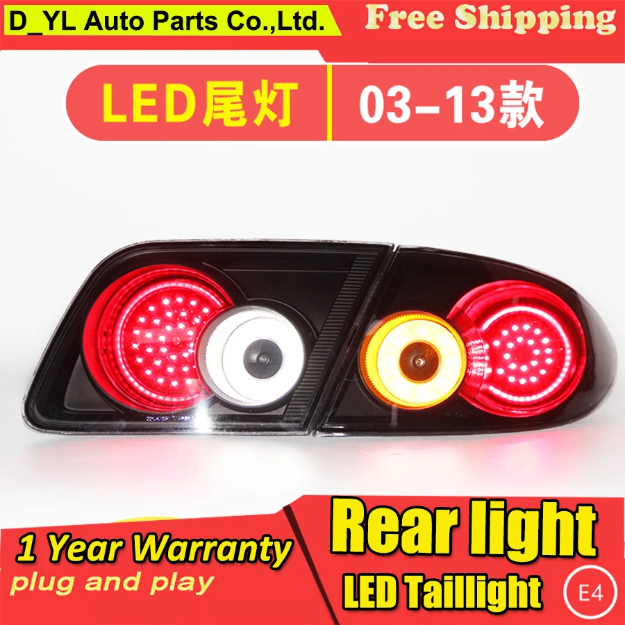 Car styling taillight for Mazda 6 LED Taillights 2003-2013 Mazda6 Tail Lamp Rear Lamp DRL+Brake+Park+Signal led back light
Car styling taillight for Mazda 6 LED Taillights 2003-2013 Mazda6 Tail Lamp Rear Lamp DRL+Brake+Park+Signal led back light