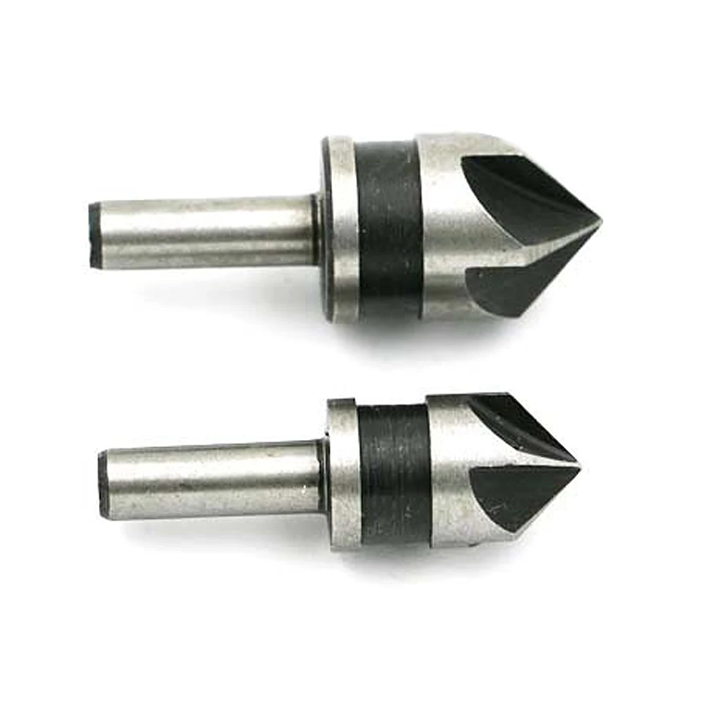 2Pcs HSS 5 Flute 82 Degree Chamfer Angle Countersink Drill Bit Set Woodworking Chamfering Cutter Tool 1/2 5/8
2Pcs HSS 5 Flute 82 Degree Chamfer Angle Countersink Drill Bit Set Woodworking Chamfering Cutter Tool 1/2 5/8
