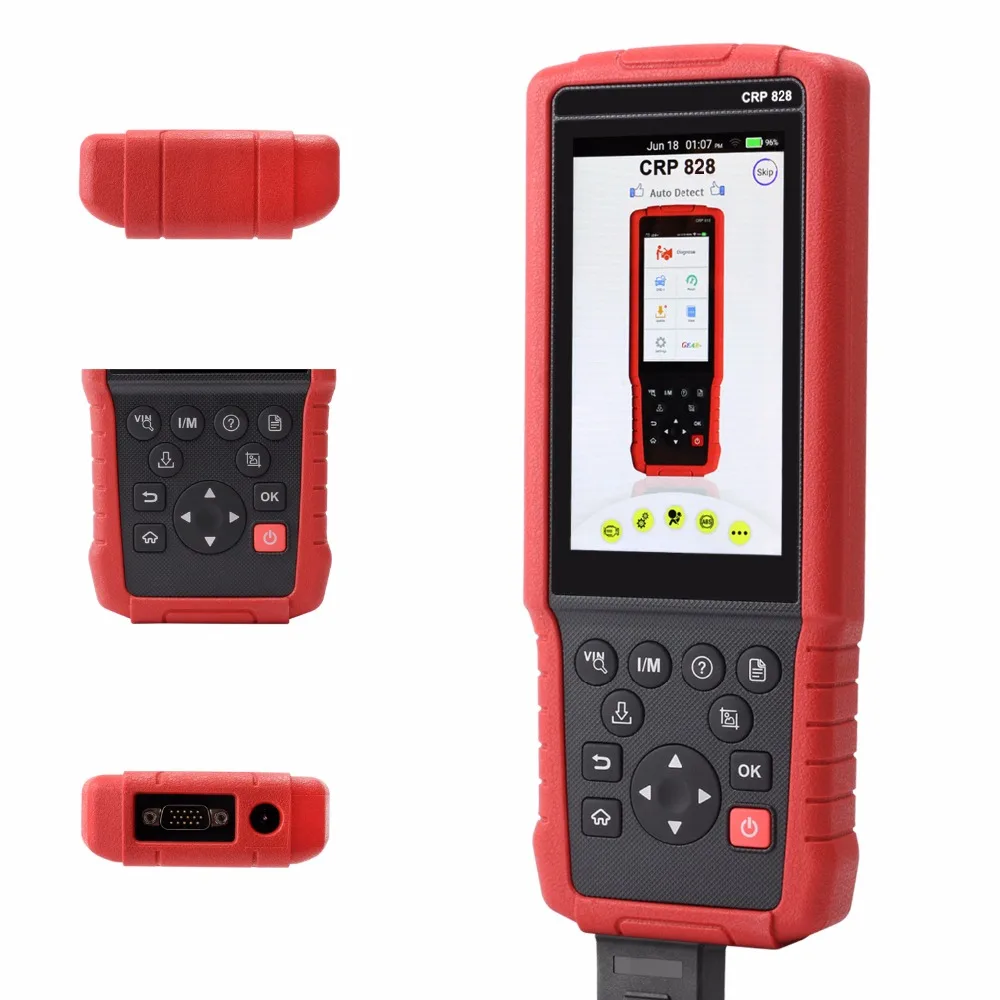 Launch X431 CRP828 full system OBD2 Car Scanner Diagnostic Tool ABS Bleeding Injector Coding Throttle Adaptation TPMS Reset DPF
Launch X431 CRP828 full system OBD2 Car Scanner Diagnostic Tool ABS Bleeding Injector Coding Throttle Adaptation TPMS Reset DPF