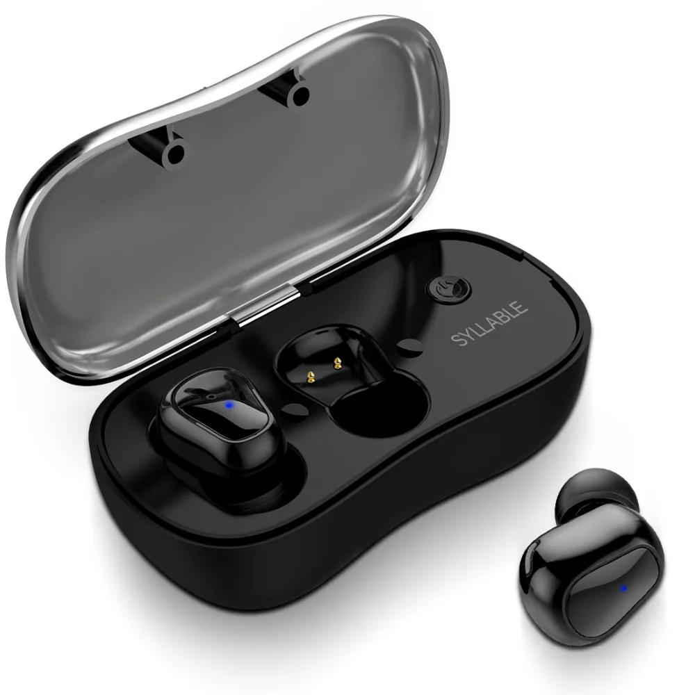 Syllable D900P Mini TWS Bluetooth In-Ear Earphones Sweatproof Wireless Stereo Earbuds with Mic Voice Control
Syllable D900P Mini TWS Bluetooth In-Ear Earphones Sweatproof Wireless Stereo Earbuds with Mic Voice Control