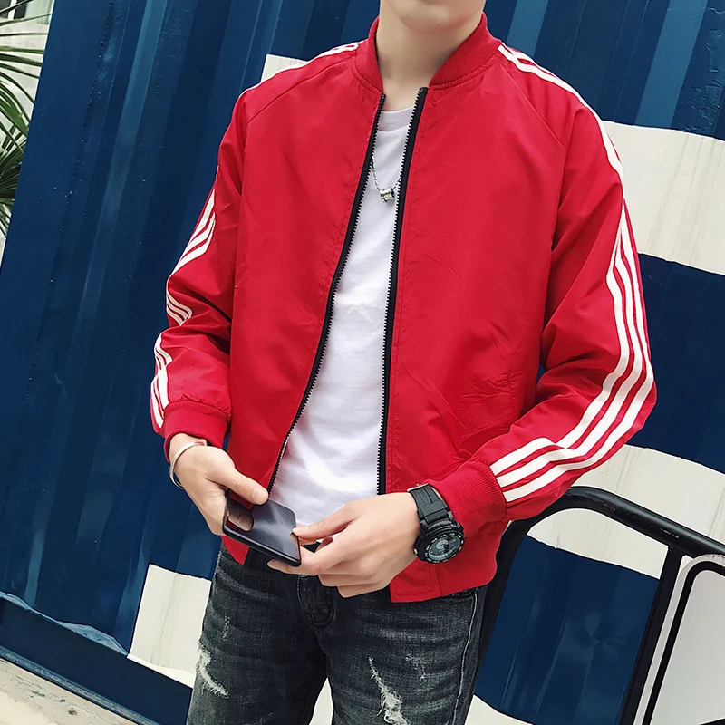Bomber Jacket Men Casual Mandarin Collar Fitted Jackets Lightweight Streetwear Baseball Coat Full Zip Windbreakers 2019 Autumn
Bomber Jacket Men Casual Mandarin Collar Fitted Jackets Lightweight Streetwear Baseball Coat Full Zip Windbreakers 2019 Autumn