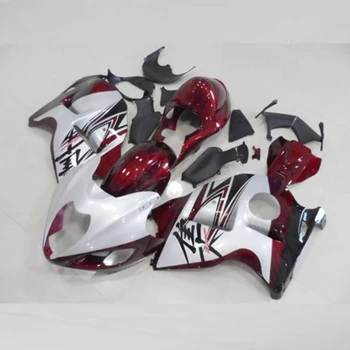 Metallic Red w/ Silver Injection Fairing Kit for 1999-2007 Suzuki GSXR G-SXR GSX-R 1300 Hayabusa 2000 01 02 03 04 05 06
Metallic Red w/ Silver Injection Fairing Kit for 1999-2007 Suzuki GSXR G-SXR GSX-R 1300 Hayabusa 2000 01 02 03 04 05 06