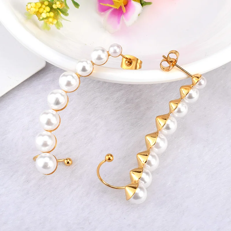 Elegant Women Simulated Pearl Earring for Ladies 2019 New Trendy Stud Earrings Wedding Party Ear Studs Jewelry Accessories
Elegant Women Simulated Pearl Earring for Ladies 2019 New Trendy Stud Earrings Wedding Party Ear Studs Jewelry Accessories