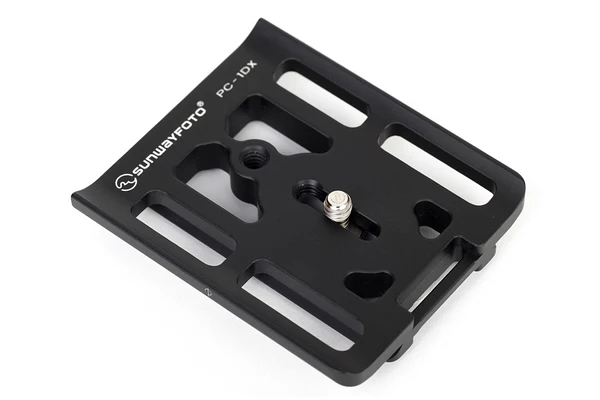 SUNWAYFOTO PC-1DX Tripod Head Quick Release Plate for 1DX Tripod Head Plate Specific Aluminum Quick Release Plate
SUNWAYFOTO PC-1DX Tripod Head Quick Release Plate for 1DX Tripod Head Plate Specific Aluminum Quick Release Plate
