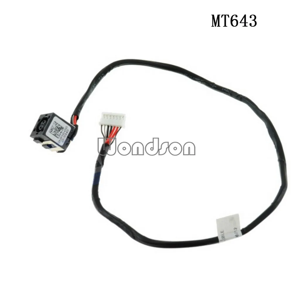 New DC Cable For Dell Latitude E6400 E6410 / E6400 DC Jack Cable - MT643 0MT643 w/ 1 Year Warranty
New DC Cable For Dell Latitude E6400 E6410 / E6400 DC Jack Cable - MT643 0MT643 w/ 1 Year Warranty